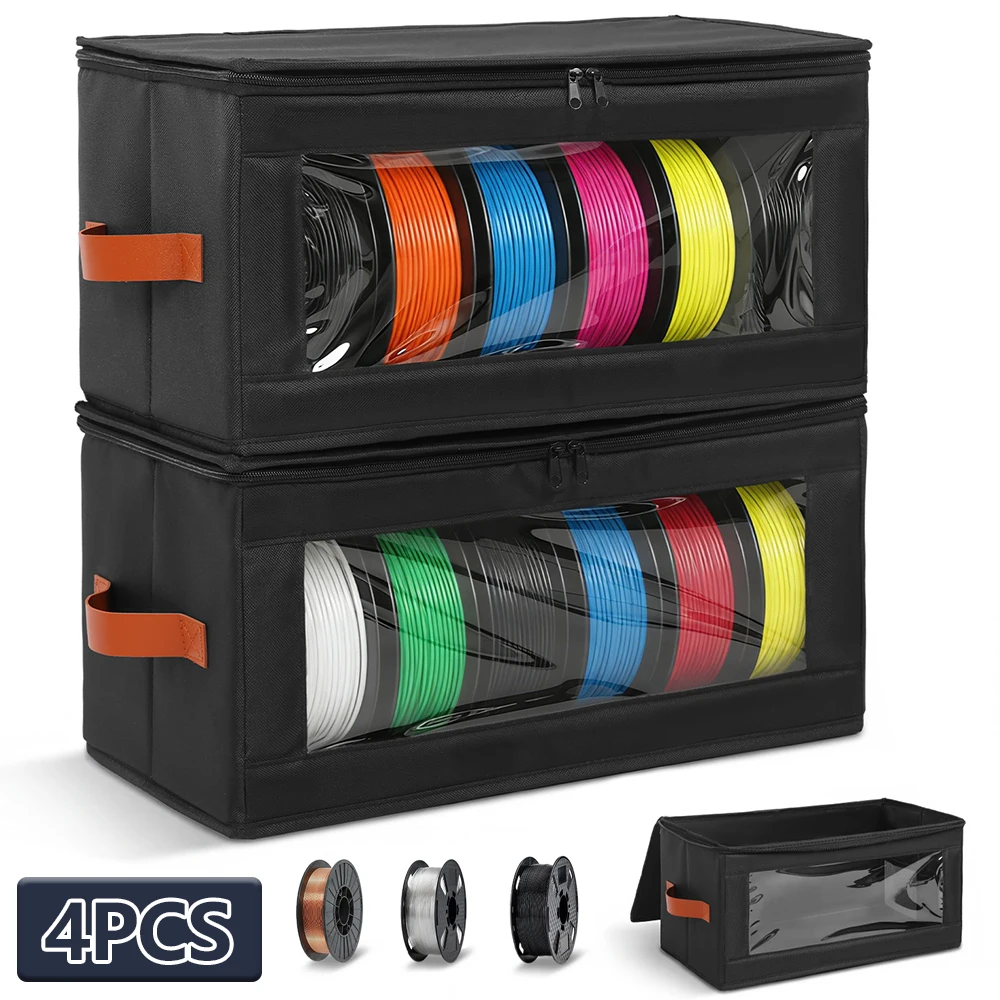 4Pcs Filament Storage Box Larg - огляд і ціна Commercial Fabric Printing Machine