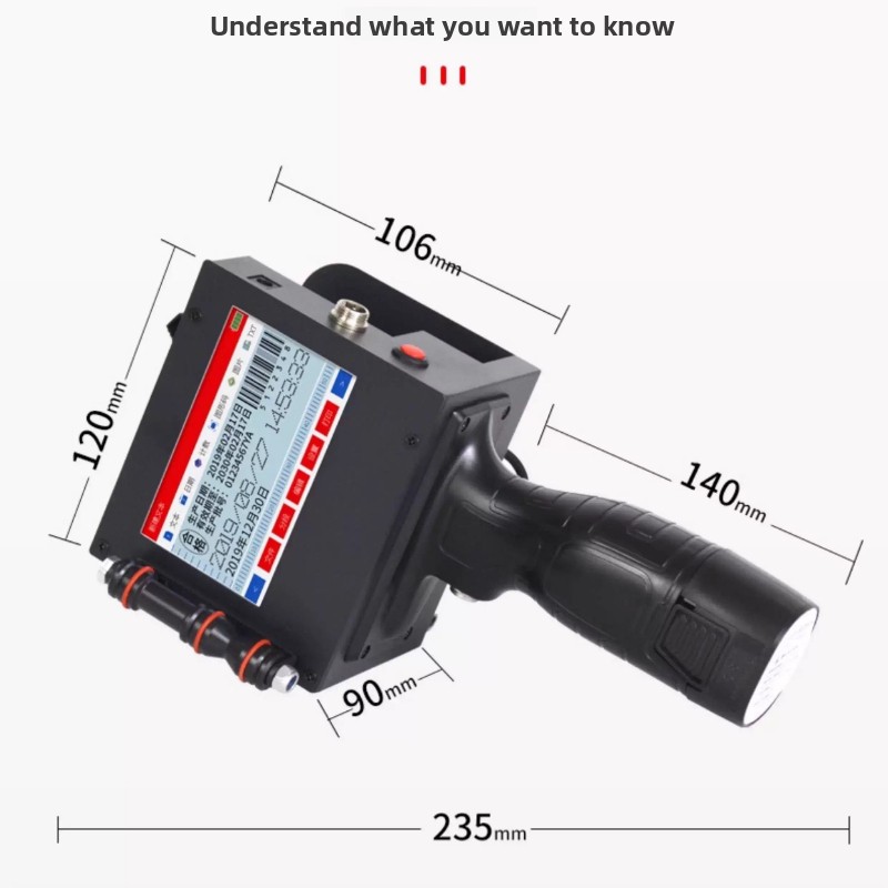 Coding Machine Inkjet Printer  - огляд і ціна Barcode Printer
