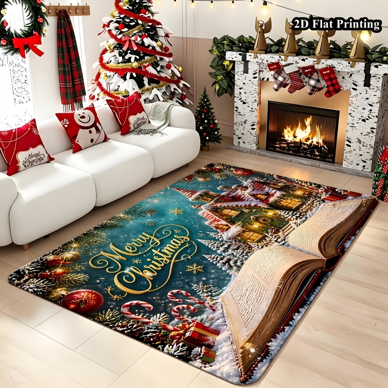 1pc 2D Flat Christmas Rug, Mag - огляд і ціна Commercial Book Printing Machines