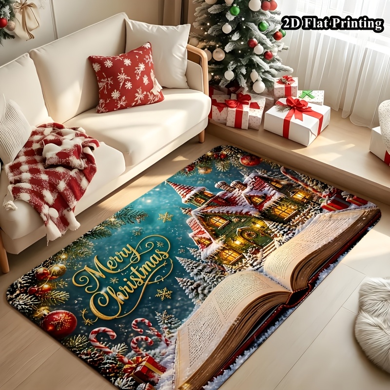 1pc 2D Flat Christmas Rug, Mag - огляд і ціна Commercial Book Printing Machines