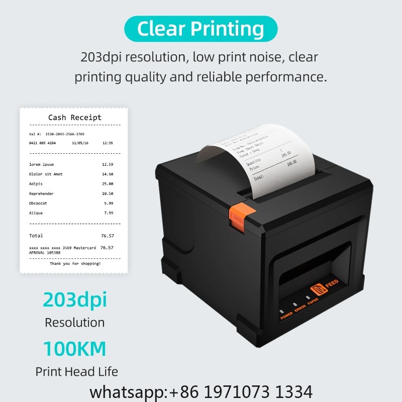 【POS-8360】80mm USB+LAN Receipt - огляд і ціна Receipt Printer